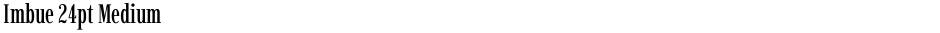 Imbue 24pt MediumDemo