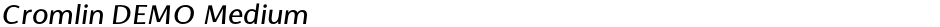 Cromlin DEMO MediumDemo
