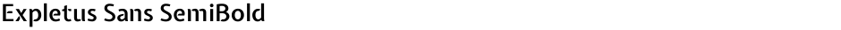 Expletus Sans SemiBoldDemo
