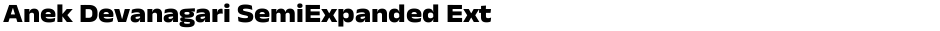 Anek Devanagari SemiExpanded ExtraBoldDemo