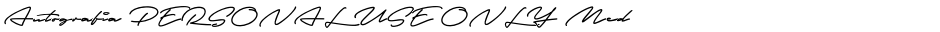 Autografia PERSONAL USE ONLY MediumDemo