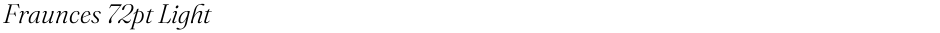 Fraunces 72pt LightDemo