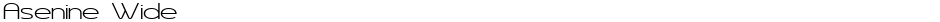 Asenine WideDemo