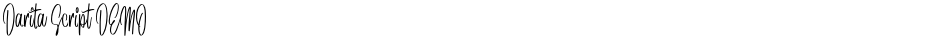 Darita Script DEMODemo