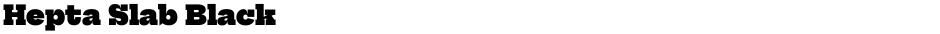 Hepta Slab BlackDemo