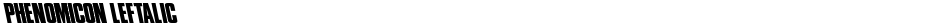 Phenomicon LeftalicDemo