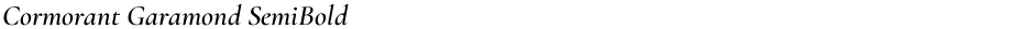 Cormorant Garamond SemiBoldDemo