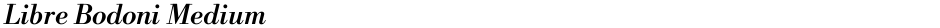 Libre Bodoni MediumDemo