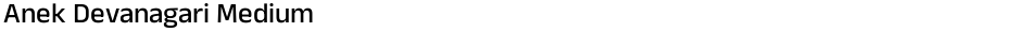 Anek Devanagari MediumDemo