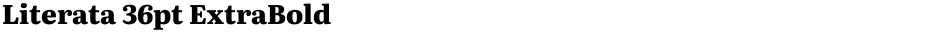 Literata 36pt ExtraBoldDemo