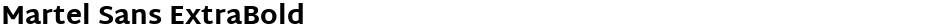 Martel Sans ExtraBoldDemo