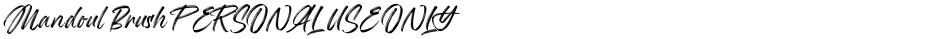 Mandoul Brush PERSONAL USE ONLYDemo