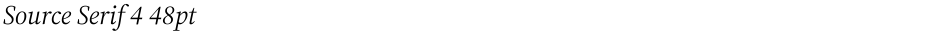 Source Serif 4 48ptDemo