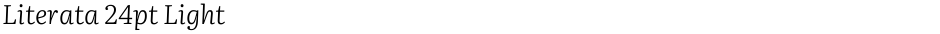 Literata 24pt LightDemo