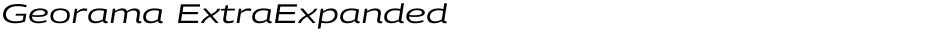 Georama ExtraExpandedDemo