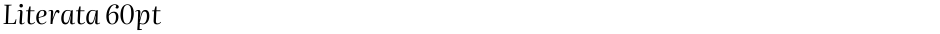 Literata 60ptDemo