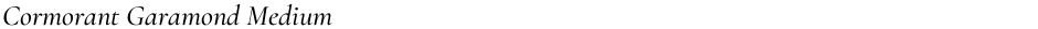 Cormorant Garamond MediumDemo