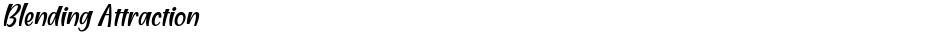 Blending AttractionDemo