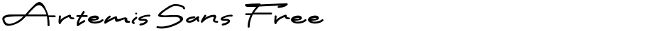 Artemis Sans FreeDemo