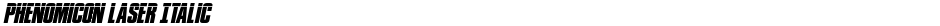 Phenomicon Laser ItalicDemo