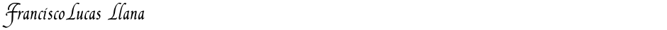 FranciscoLucas LlanaDemo