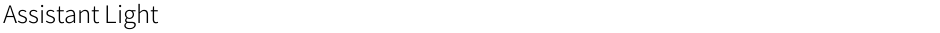 Assistant LightDemo