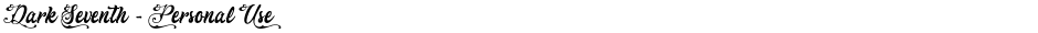 Dark Seventh - Personal UseDemo