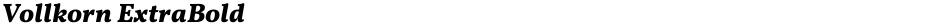 Vollkorn ExtraBoldDemo
