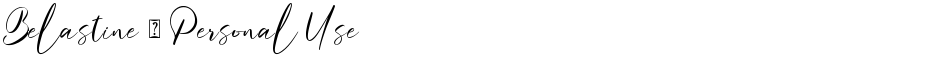 Belastine - Personal UseDemo