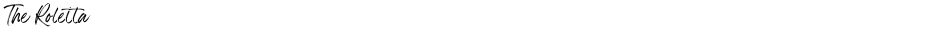 The RolettaDemo