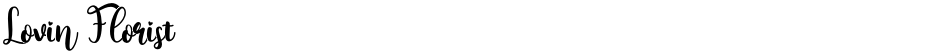 Lovin FloristDemo