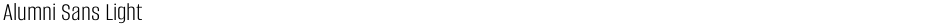 Alumni Sans LightDemo