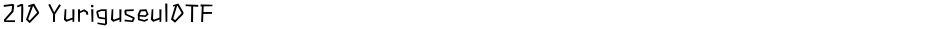 210 YuriguseulOTFDemo