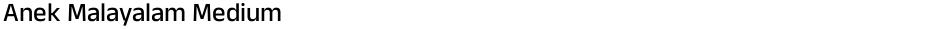 Anek Malayalam MediumDemo