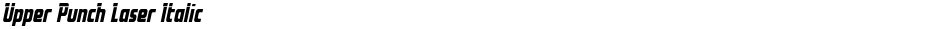 Upper Punch Laser ItalicDemo