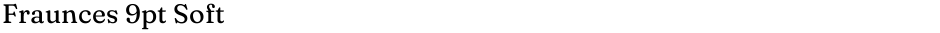 Fraunces 9pt SoftDemo