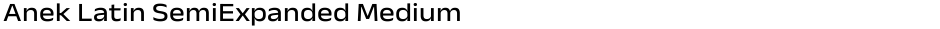 Anek Latin SemiExpanded MediumDemo