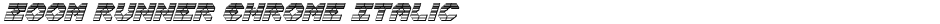 Zoom Runner Chrome ItalicDemo