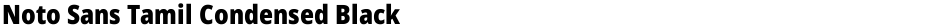 Noto Sans Tamil Condensed BlackDemo