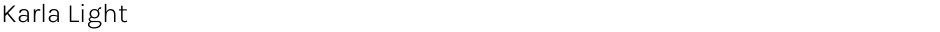 Karla LightDemo