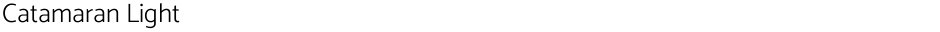 Catamaran LightDemo
