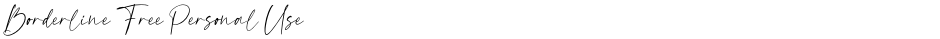 Borderline Free Personal UseDemo