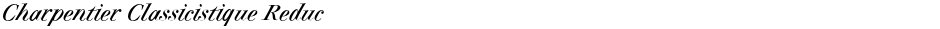 Charpentier Classicistique ReducedDemo