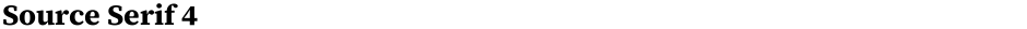 Source Serif 4Demo