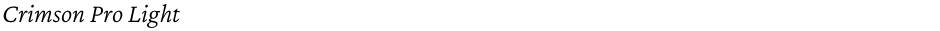 Crimson Pro LightDemo