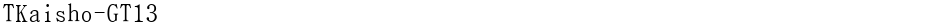 TKaisho-GT13Demo