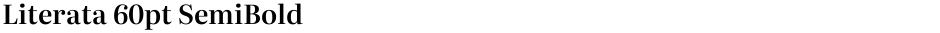 Literata 60pt SemiBoldDemo