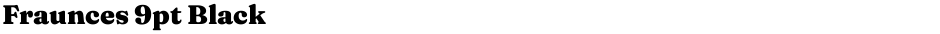 Fraunces 9pt BlackDemo