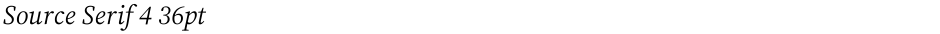 Source Serif 4 36ptDemo