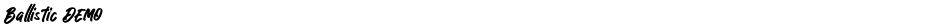 Ballistic DEMODemo